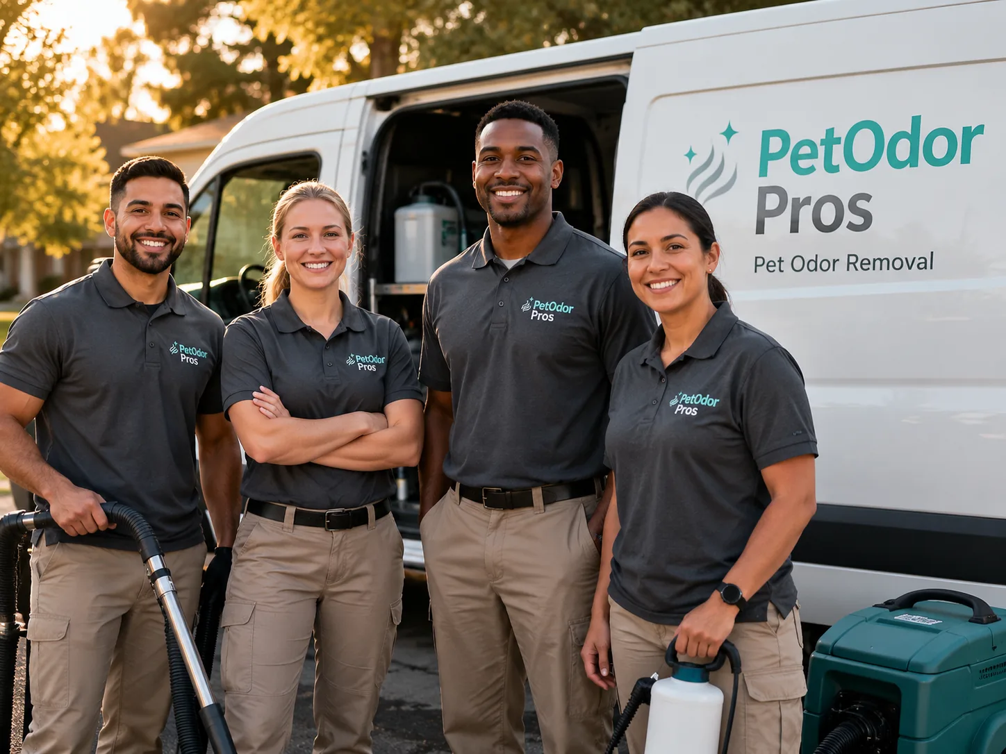 Pet Odor Removal team serving Powell Butte, OR